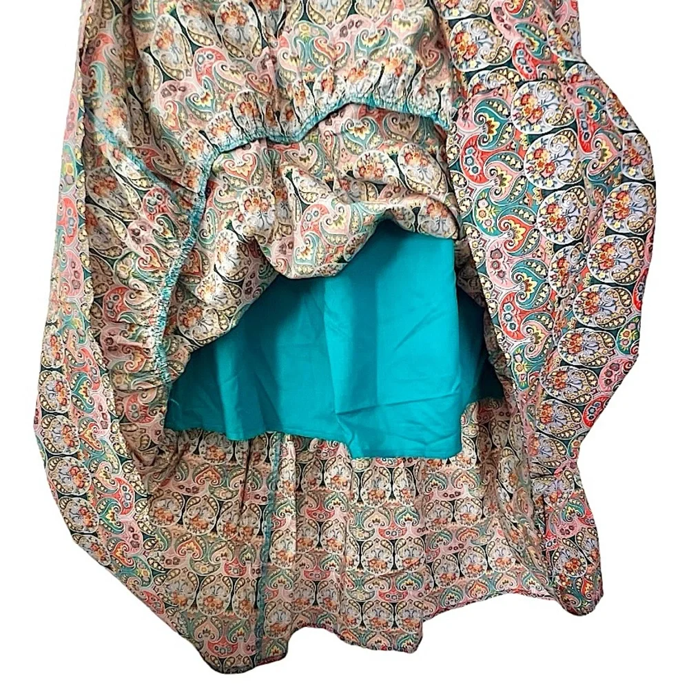 J. Crew Side Cutout Organic Cotton Dress Liberty Giorgia Duke Fabric